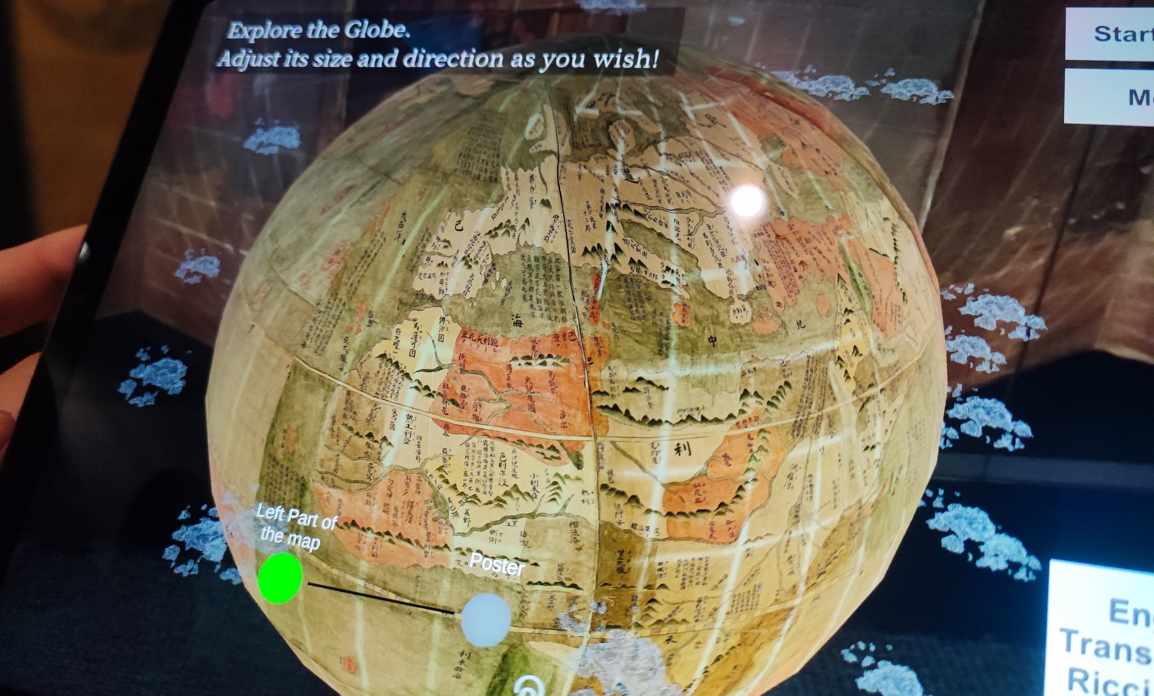 AR Ricci's Map